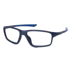 Rectangle Blue Sport Eyeglasses