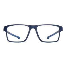 Rectangle Blue Sport Eyeglasses