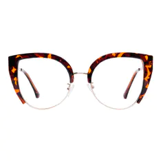 Square Tortoiseshell Eyeglasses