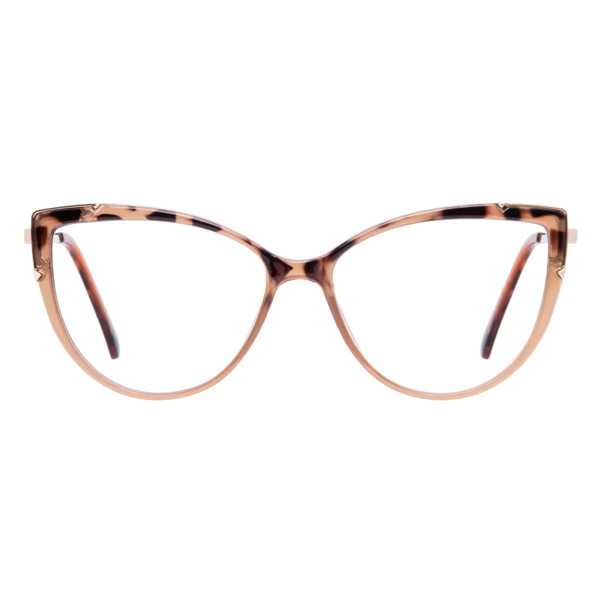 Cat-eye Tortoiseshell/Brown Eyeglasses