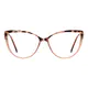 Cat-eye Tortoiseshell/Brown Eyeglasses