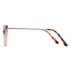 Cat-eye Tortoiseshell/Brown Eyeglasses