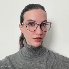 Cat-eye Brown/Tortoiseshell Eyeglasses
