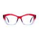 Cat-eye Gradient Red Eyeglasses