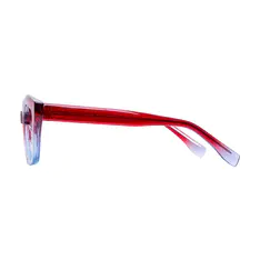 Cat-eye Gradient Red Eyeglasses