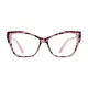 Cat-eye Tortoiseshell/Pink Eyeglasses