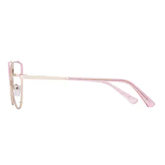 Cat-eye Pink Eyeglasses