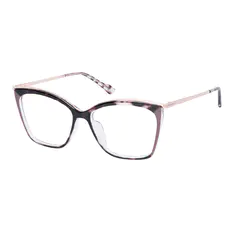 Cat-eye Purple/Tortoiseshell Eyeglasses