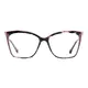 Cat-eye Purple/Tortoiseshell Eyeglasses