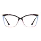 Cat-eye Tortoiseshell/Blue Eyeglasses
