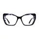 Square Dark Tortoiseshell Eyeglasses