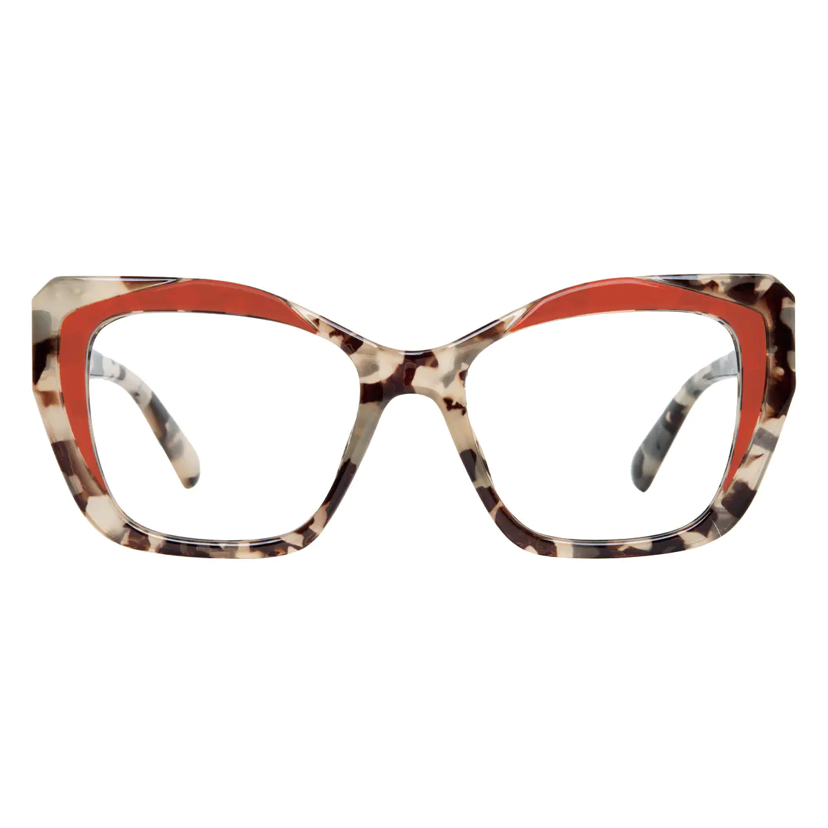 Square Tortoiseshell Eyeglasses