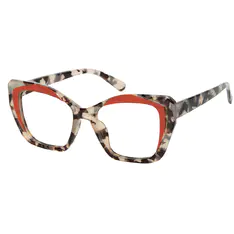 Square Tortoiseshell Eyeglasses