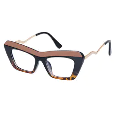 Cat-eye Brown/Tortoiseshell Eyeglasses