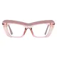 Cat-eye Brown/Pink Eyeglasses