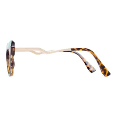 Cat-eye Blue/Tortoiseshell Eyeglasses