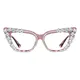 Cat-eye Brown/Tortoiseshell Eyeglasses