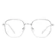 Square Silver Eyeglasses