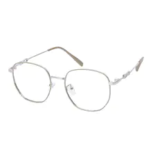 Square Light Green Eyeglasses