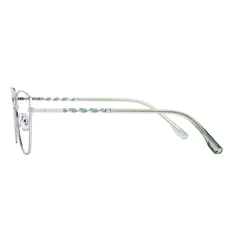 Square Light Green Eyeglasses