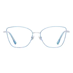 Square Light Blue Eyeglasses