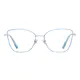 Square Light Blue Eyeglasses