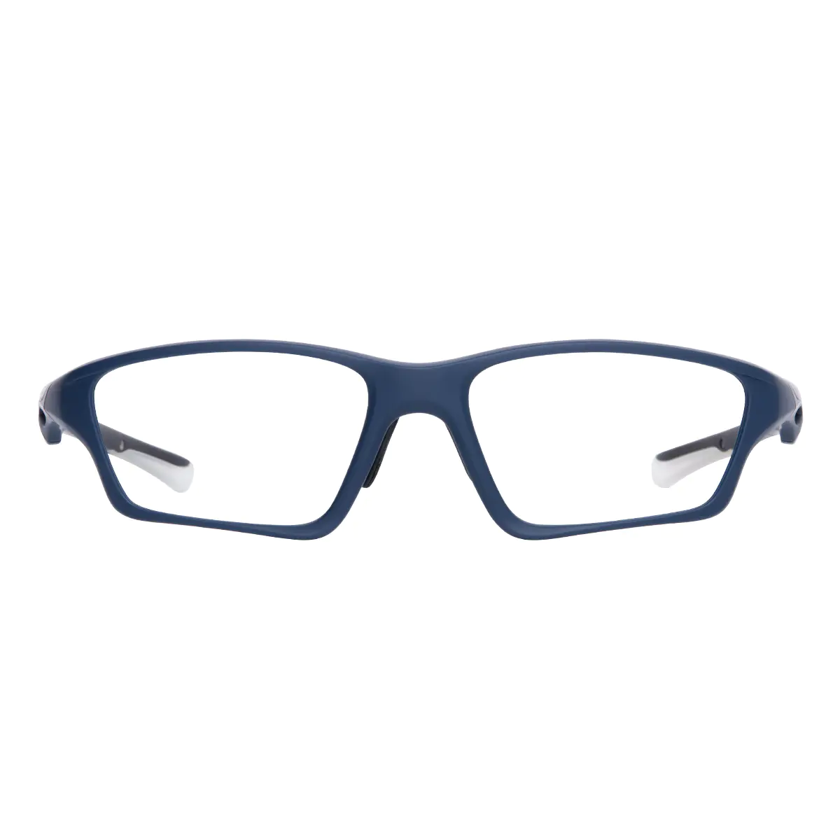 Rectangle Blue Sport Eyeglasses