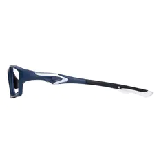 Rectangle Blue Sport Eyeglasses