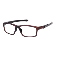 Rectangle Brown Sport Eyeglasses
