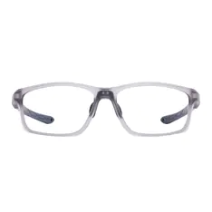 Rectangle Gray/Orange Sport Eyeglasses