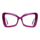 Cat-eye Purple Eyeglasses