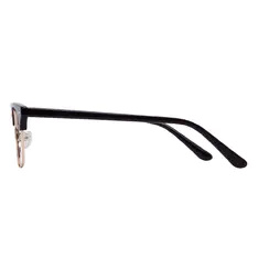 Browline Brown/Gold Eyeglasses