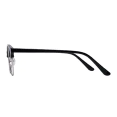 Browline Blue/Silver Eyeglasses