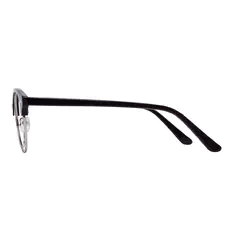 Browline Black/Red Eyeglasses