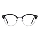Browline Matte Black Eyeglasses