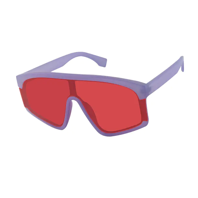 Aviator Purple Sunglasses