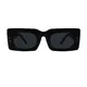Rectangle Black Sunglasses