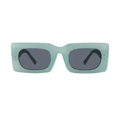 Rectangle Green Sunglasses