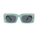 Rectangle Green Sunglasses