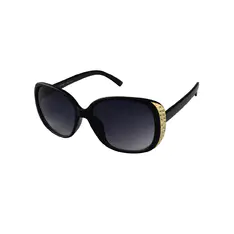 Oval Black Sunglasses