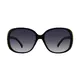 Oval Black Sunglasses