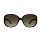 Oval Tortoiseshell Sunglasses