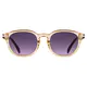 Oval Transparent Yellow Sunglasses