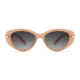 Oval Orange Sunglasses