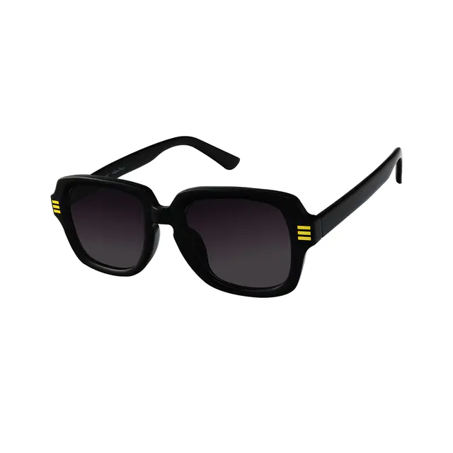 Square Black Sunglasses