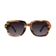 Square Ruby Tortoiseshell Sunglasses