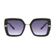 Square Black Sunglasses