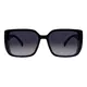 Square Black Sunglasses