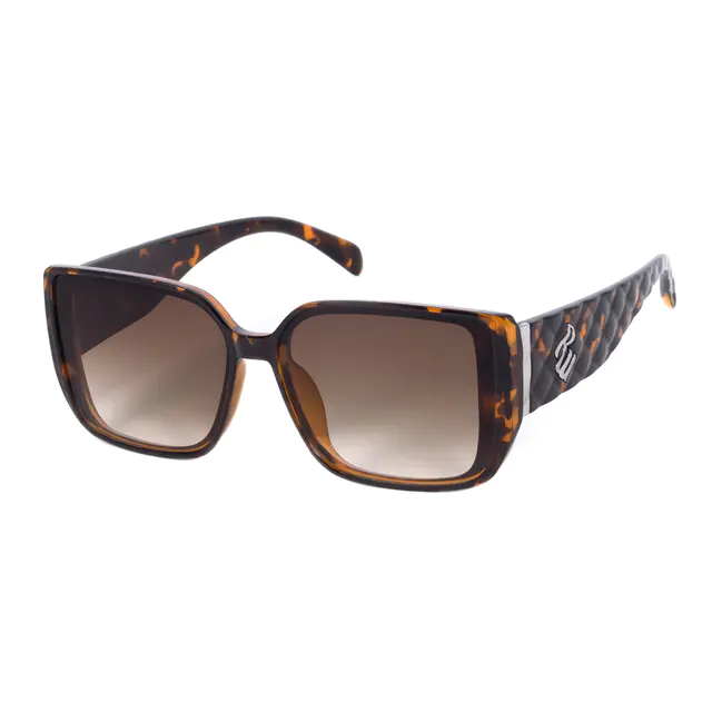 Square Tortoiseshell Sunglasses