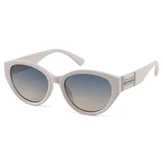Cat-eye White Sunglasses